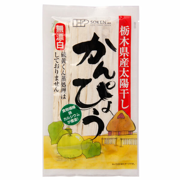 hanabusaayako　３本 Sokensha All Natural Kanpyou Sun Dried Gourd Strips Grown Made in