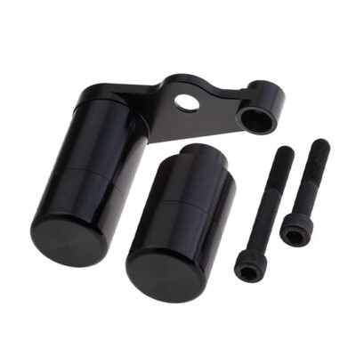 For Suzuki 06-09 GSX-R 600 750 Black Aluminum NO CUT Frame Sliders Crash Protect