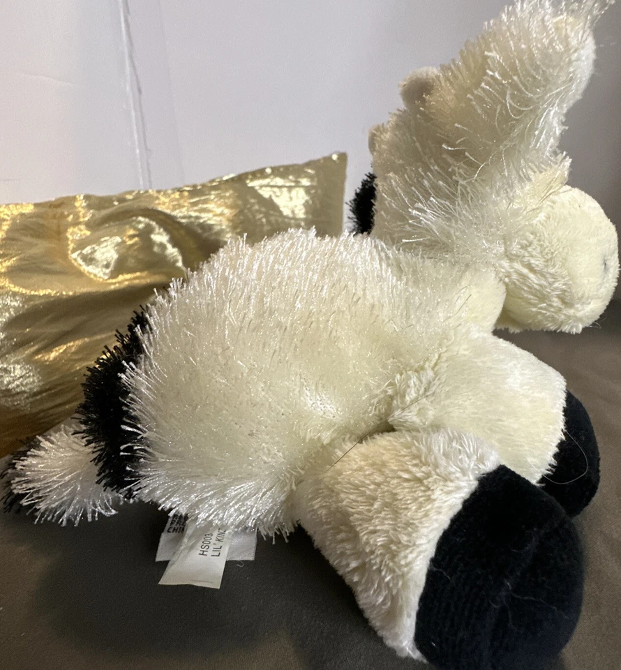 Ganz Webkinz black and white Cow. HS003 . No Code frizzy LIL KINZ - Image 3 of 4