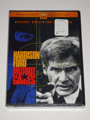 PATRIOT GAMES DVD BRAND NEW SEALED JACK RYAN TOM CLANCY 2003 JAMES EARL JONES