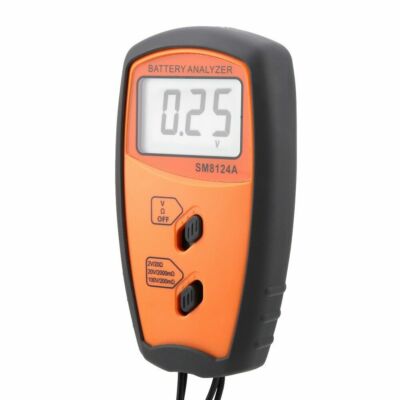 SM8124A Portable Battery Internal Resistance Voltmeter Resistance Tester