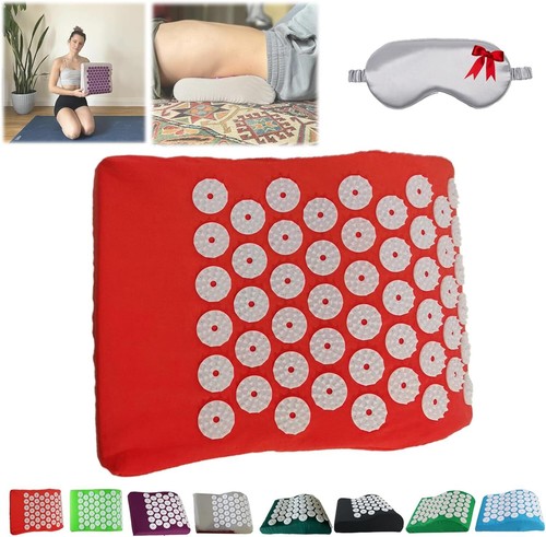 Vevazen Low Back Pillow Acupressure Mat Fibromyalgia Cushion Pain Relief - Picture 45 of 80