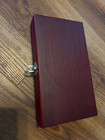 Corkscrew wine opener 5 Pc kit in Padded Wood — photo 2