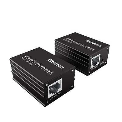 SZBJ USB2.0 Extender Over RJ45 Cat5E/6 up to 230ft Ethernet Cable Extender with