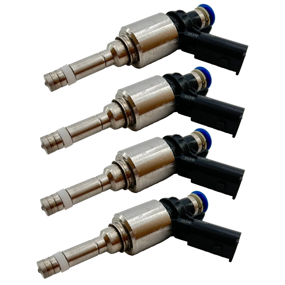 4x Fuel Injectors For Kia Optima Sorento Sportage 2.4L New Foto 2 de 4