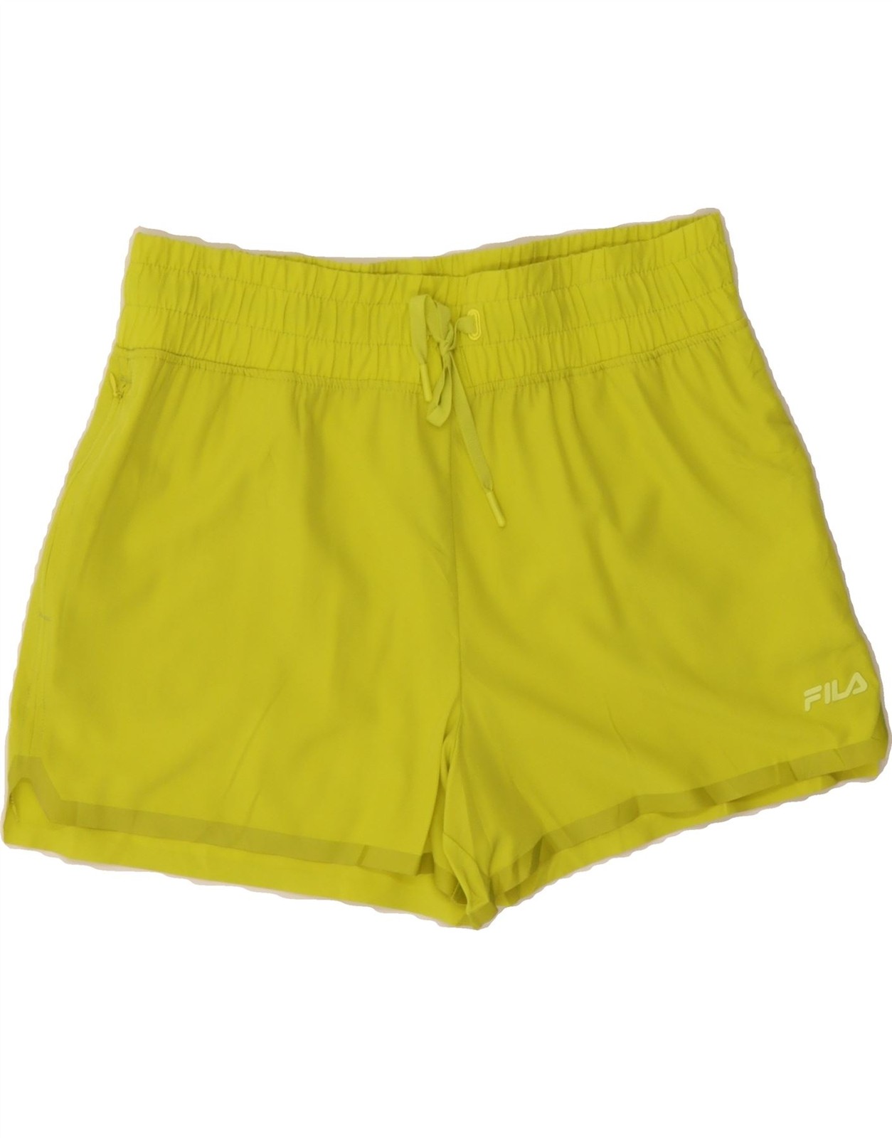 FILA pantaloncino sportivo donna UK 14 grande verde poliestere YD07