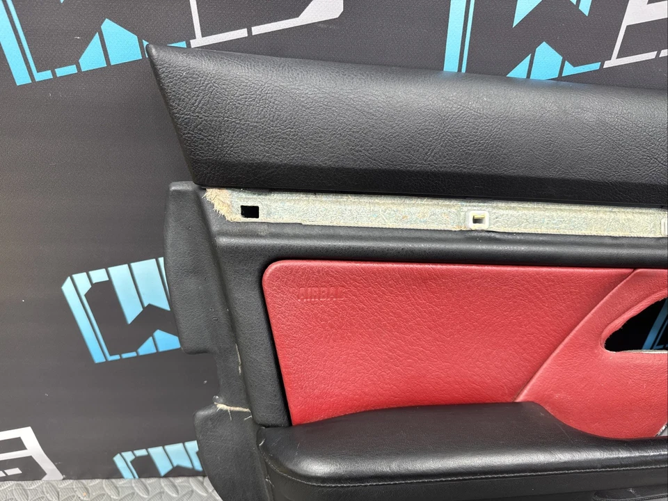 OEM BMW M5 E39 2000-2003 PANEL PUERTA DELANTERO IZQUIERDO IMOLA ROJO **DAÑO Foto 3 de 4