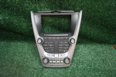 2013 CHEVROLET Equinox RADIO BEZEL AUDIO HAZARD AC Control PANEL OEM 22880243