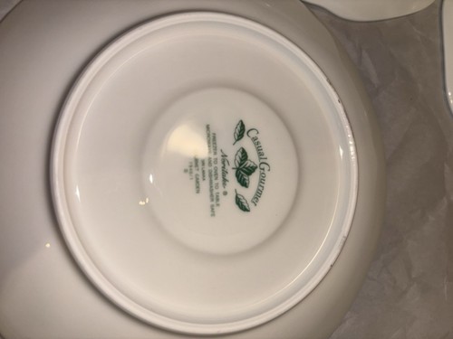 10 PC Noritake Gourmet Garden Coffee Tea Cups Mugs & Saucers Service For 5 Set - Picture 14 of 18