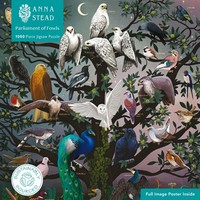 Adult Sustainable Jigsaw Puzzle Anna Stead: Parliament Of Fowls 9781835625316