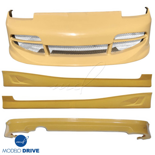 ModeloDrive FRP RICO Body Kit 4pc MRS for MR2 Spyder Toyota 00-05 modelodrive_1 - Foto 3 di 3