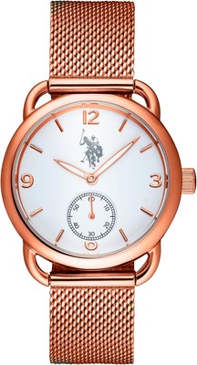 [US POLO ASSN.] Uhr Drosy US-27PG Damen Roségold