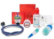 EcoPro Trumpet Cornet Care Kit - Valve Oil Grease Brush Cloth