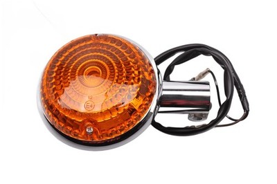 Blinker hinten rund Chromgehäuse E4 Yamaha XVS 1100 Drag Star Classic VP16 00-07