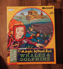 Scholastic The Magic School Bus     Whales  Dolphins PC/MAC Game 2001 NEW