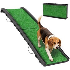 Hunderampe klappbar Hundetreppe Auto & SUV rutschfest Hundeautorampe 155x38,5cm