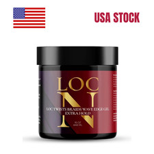 Loc N Twist Braids  Edge Control Gel Extra Hold,16oz EA 