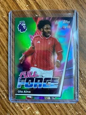 2025-26 Topps Premier League Ola Aina Green 60/99 Full Force