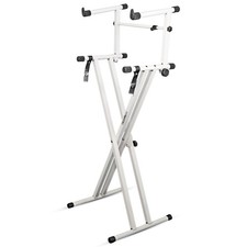 5 Core 2 Tier Keyboard Stand Combo Adjustable Piano Stand wExtension Arm