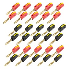 32A High Current 4mm Banana Plug Banana Connectors with Quick Connect Feature