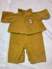 Vintage Cabbage Patch Kids/Doll Clothes - Gold Teddy Snowsuit only (322)