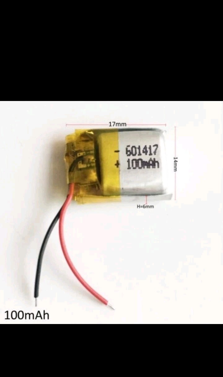 Replacement Battery for Anki Overdrive RC Car Truck - High Capacity 100mAh