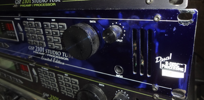Digitech GSP-2101 Limited Edition Cosmic Blue Studio Tube Preamp