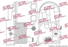 Ölkühler für Ford Focus I DAW DBW DNW Stufenheck DFW Turnier 1.8 98-13