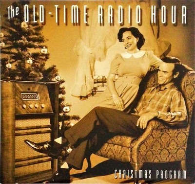 Visual Routine Cardboard 2008 The Olde Time Radio Hour Christmas Program CD Cardboard Sleeve ...