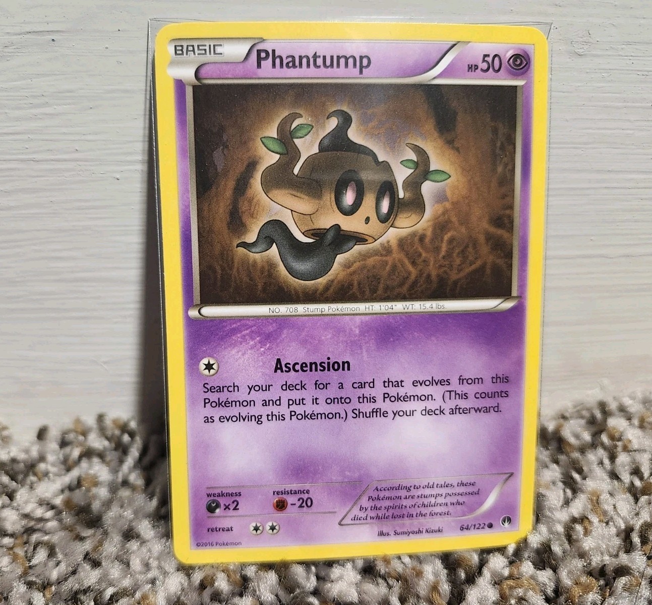 Phantump 64/122 Common - Pokemon XY Breakpoint Card