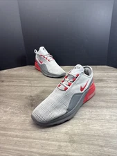 Nike Air Max Motion 2 Men’s Red Grey Size 10 US Model C17589-001 Running Shoes