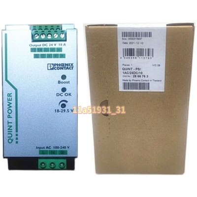 1Pcs New  Phoenix Contact QUINT-PS/1AC/24DC/10 2866763 Power Supply Unit #G