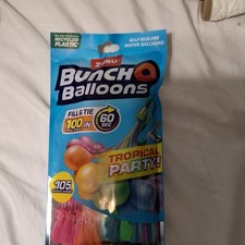 ZURU Bunch O Balloons Tropical Party Rapid-Filling Self-Sealing Water Balloons