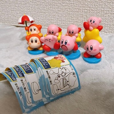 Choco Egg Kirby Star Choco Egg Figur 8 Stück Set Authentic Rare Nintendo