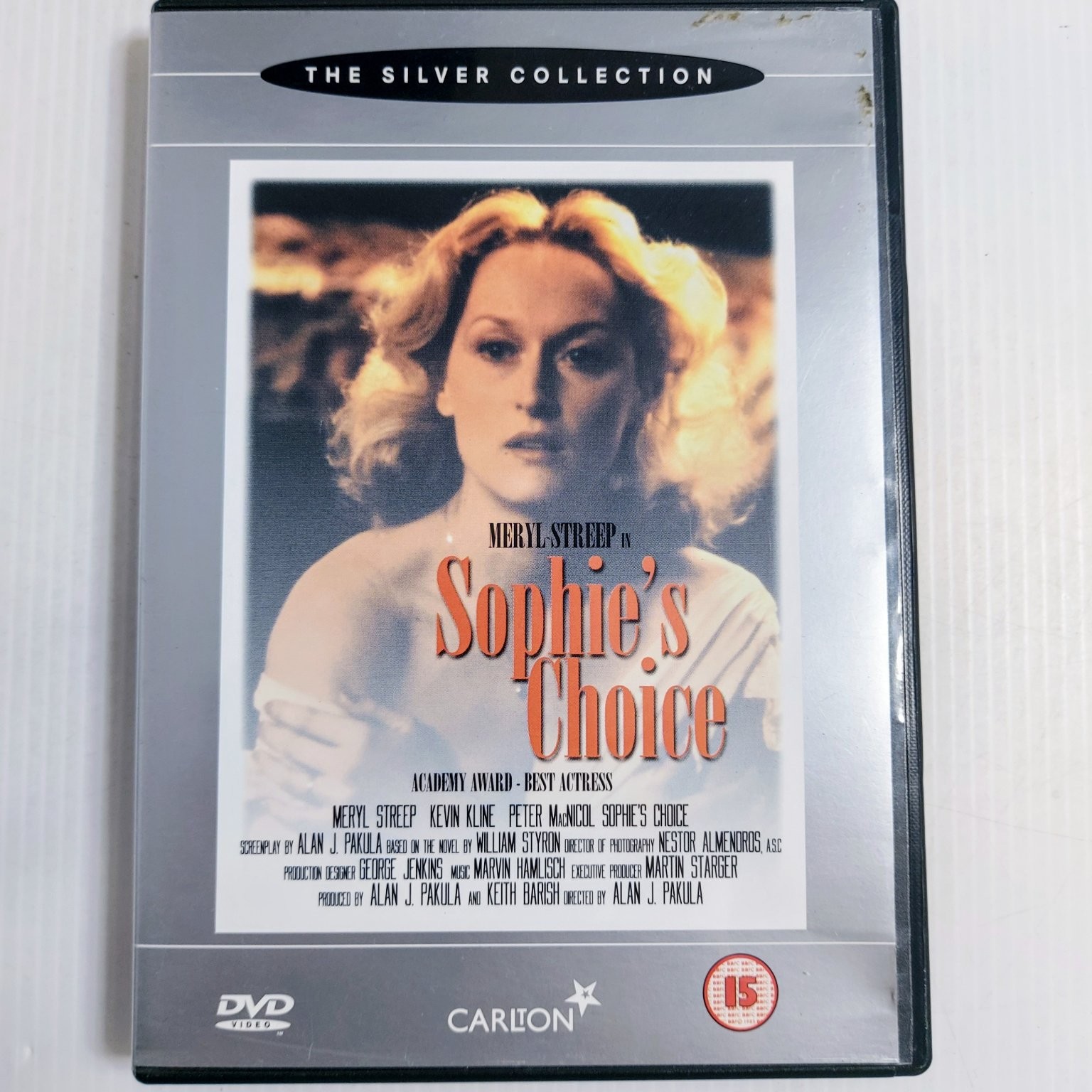 Sophie's Choice DVD Meryl Streep The Silver Collection Region 2 Film