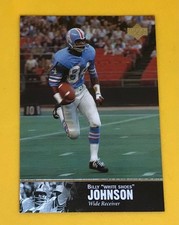 1997 upper deck UD NFL football legends Billy “White Shoes” Johnson #122 Oilers