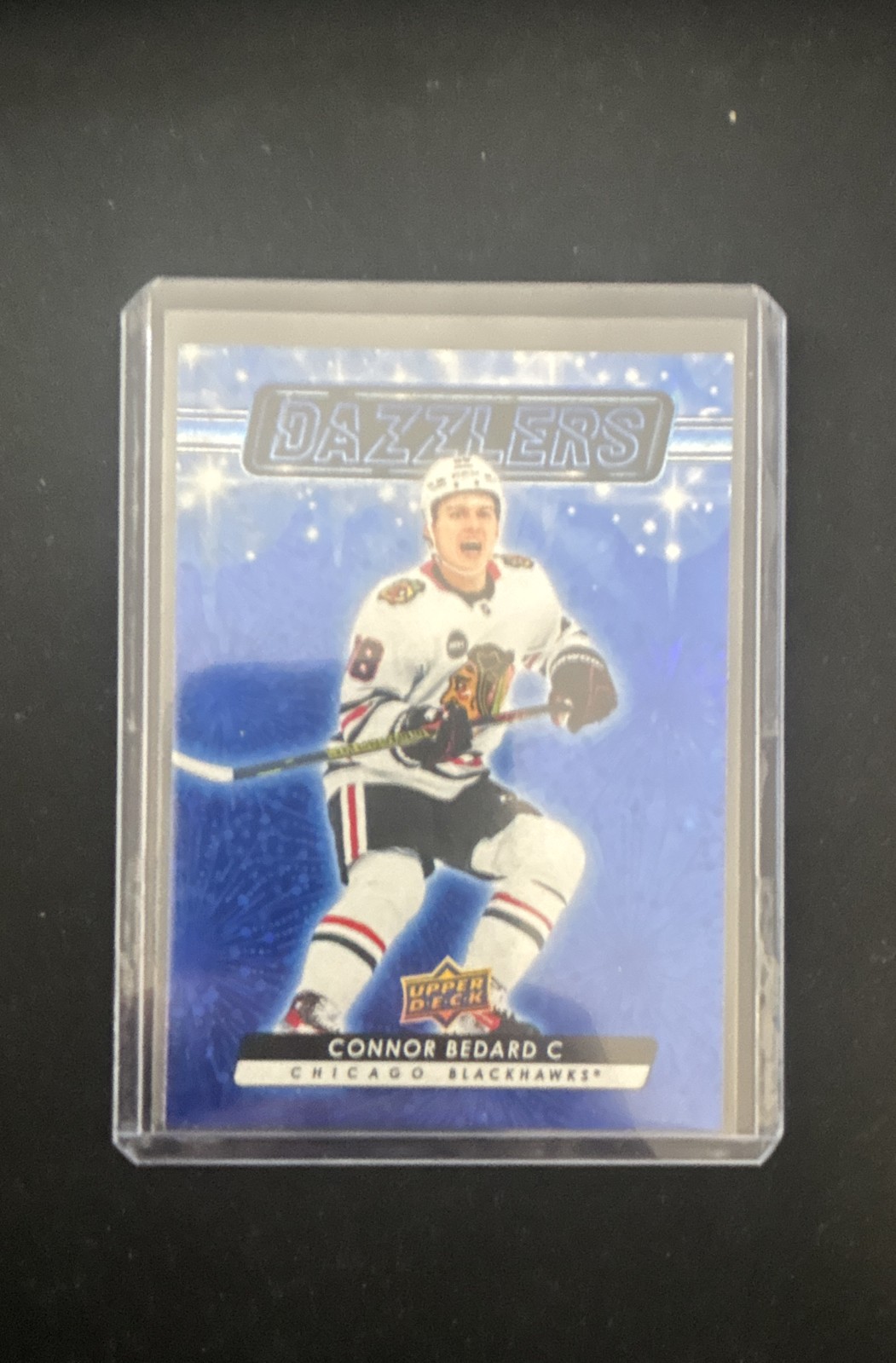 2023/24 Upper Deck Series 2 Blue Dazzlers Connor Bedard #DZ-79  (RC)
