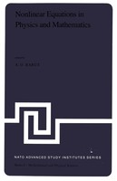 P. Barut | Nonlinear Equations In Physics And Mathematics | Buch | Englisch