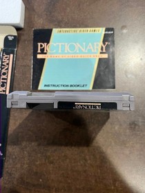 Pictionary Nintendo NES Complete CIB - Excellent!!