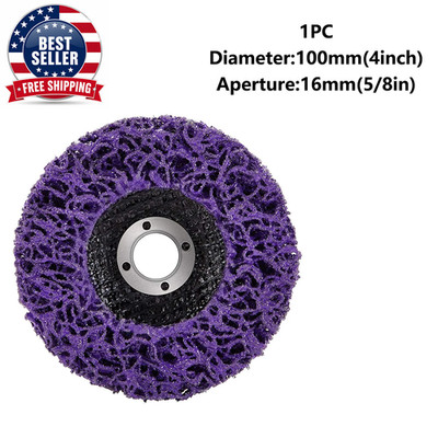 1PC Poly Strip Disc Abrasive Wheel Paint Rust Remover Clean Grinding Wheels for 