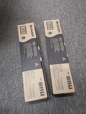 Lot of 2 Genuine Sharp MX-70NTBA Toner Cartridge Black MX 5500N 6200N 7000N