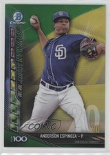 2017 Bowman Retail Green Refractor 34/99 Anderson Espinoza #BTP-20 4k8