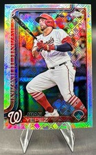 2025 Topps Chrome LogoFractor Juan Yepez #16 Nationals