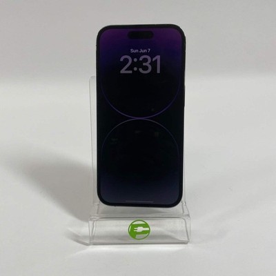 Factory Unlocked Apple iPhone 14 Pro 256GB Deep Purple MQ1D3LL/A