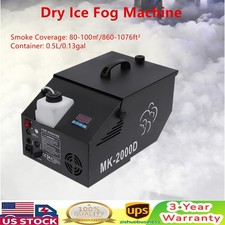 Low-Lying Fog Machine Wedding Stage Smoke Effect DMX Dry Ice Fogger 860-1076' 