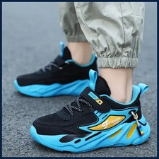 Children Sneakers for Boys Mesh Breathable Running Sports Shoes Kids Girls Flat