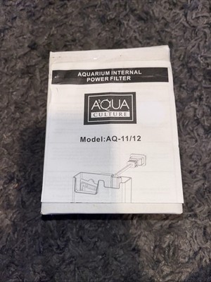 Aqua Culture Fishtank Internal Power Filter