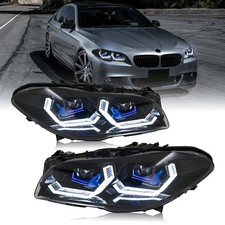 2x LED Scheinwerfer für BMW 5er F10 F18 2012-2017 Frontscheinwerfer-Baugruppe