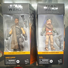 Hasbro Star Wars The Black Series The Mandalorian Greef Karga 6 & Kuiil 7 MIB