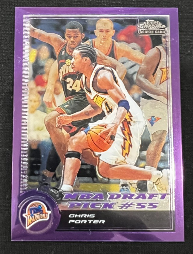 CHRIS PORTER 2000-01 Topps Chrome #193 Rookie Card RC #1848/1999
